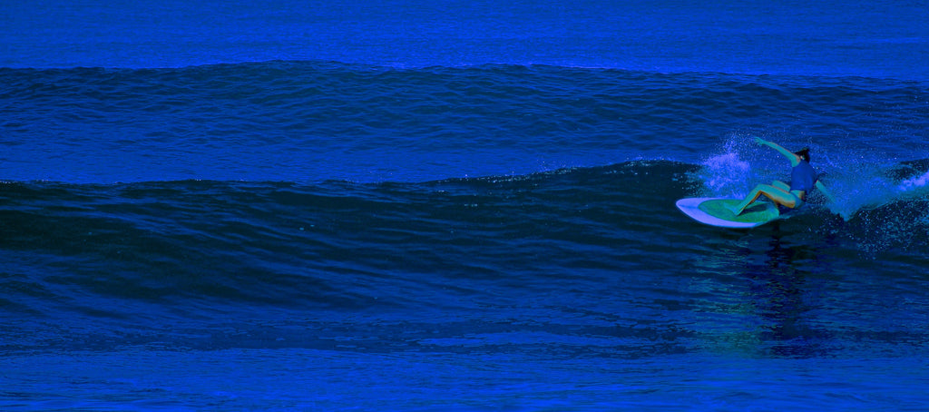 electric blue arc
