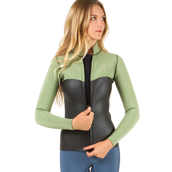 rincon 2mm neoprene zip jacket