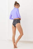 drifter bottoms - reversible black & daisy