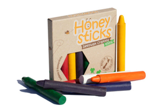 beeswax crayons (thins) – surfing tribe