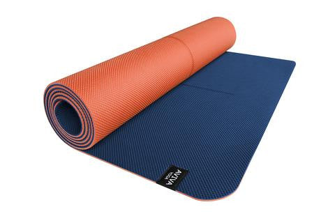 Combo - Yoga - Mat - Bali Blue Earth - Non - Slip Yoga Mat & Ultra Soft Mats