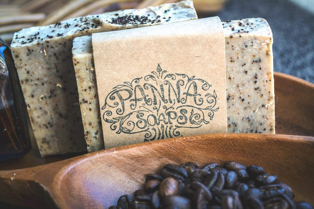 coffee soap - vegan