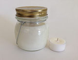 small scented soy candle lantern