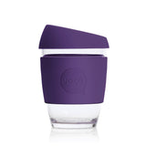 glass reusable coffee cups - 12oz