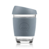 glass reusable coffee cups - 12oz