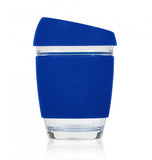 glass reusable coffee cups - 12oz