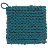 chunky knit cotton potholder