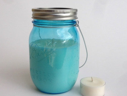 scented soy candle lantern