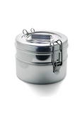 lunchbox - round stainless steel tiffin