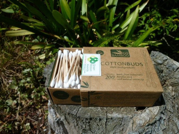 bamboo cotton buds - 100% biodegradable