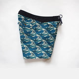 waves aqua burgh boardshorts