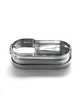 lunchbox - oval stainless steel